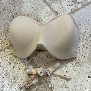 Strapless Nude Seamless Molded  Bra - Women Intimates